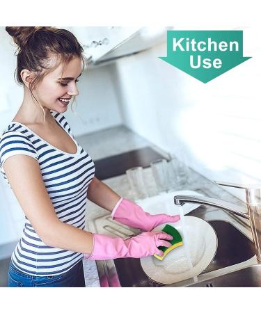 Dish Sponges Kitchen Cleaning Sponges 24 Packs Eco Non-Scratch for Dish Cleaning Scrub Sponges - Buy Online on GoSupps.com