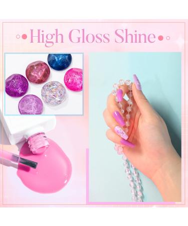 Perfect Summer Makron Jelly Gel Nail Polish Set - 12 Colors Transparent Soak Off Nail Gel for Manicure Salon 12ml - Buy Online on GoSupps.com