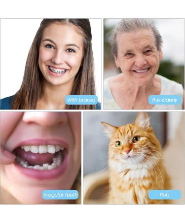 Shop Sibba Fragrant Toothbrush Set - 2 Soft Tuft Orthodontic Brushes in Blue & Green for Detail Cleaning - International Shipping Available! - Buy Online on GoSupps.com