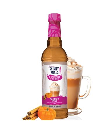Jordan's Skinny Mixes Sugar Free Coffee Flavoring Syrup, Pumpkin Spice 25.4 Fl Oz 25.4 Fl Oz (Pack of 1) Pumpkin Spice