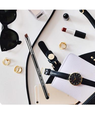 ENERGY Angled Eyebrow Brush E65 - Precision Eyeliner & Makeup Applicator for Liquid Cream and Powder Products | Perfect for Blending & Professional Results - Buy Online on GoSupps.com