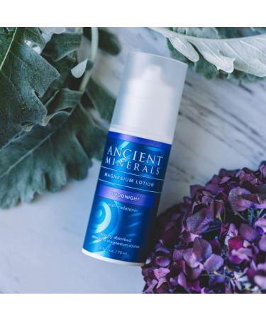 Ancient Minerals Magnesium Lotion Goodnight Cream with Melatonin (2.5oz) - Buy Online on GoSupps.com