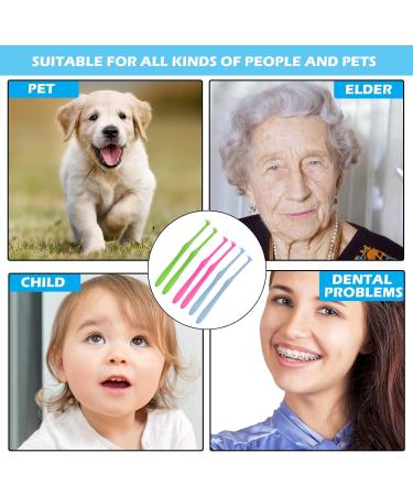 Buy 6-Pack Soft Slim Insert Stream Brushes for Braces & Orthodontic Care - Detailed Cleaning 3 Colors - Buy Online on GoSupps.com