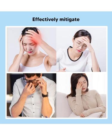 Pilipane Double Layer Printed Ice Migraine Head Wrap Comfortable Practical Gel Migraine Headache Cold Relief Hat for Migraine Tension Stress Relief in Home Office Bedroom Living Room Gel (Type C) Type C Type C - Buy Online on GoSupps.com