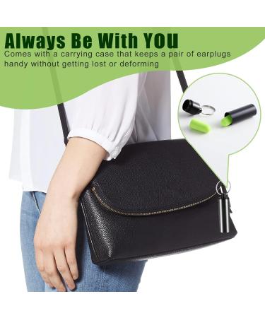 Aiqinu Earplugs for Sleeping - 60 Pairs Super Soft Foam Noise Protection (38 dB SNR) Ideal for Snoring Learning Traveling & Concerts - Green - Buy Online on GoSupps.com