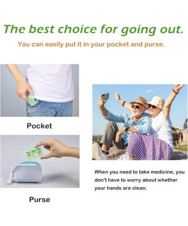 Patented Angled Pill Organizer - Easy 3 Times a Day Weekly Medicine Case for Travel & Home - Buy Online on GoSupps.com
