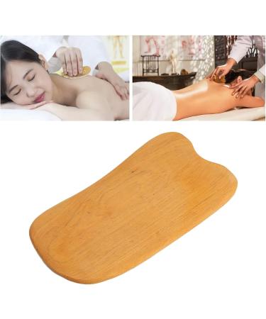 Verdant Touch Gua Sha Massage Tool - Ergonomic Wood Board for Body Beauty & Portable Comfort - Buy Online on GoSupps.com