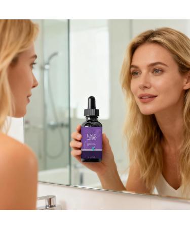 Stimulateur de Pousse Capillaire Flacon de 30 mL de S rum Folliculaire | R paration des Pointes Fourchues Pour Usage Domestique Professionnel et Voyage - Buy Online on GoSupps.com