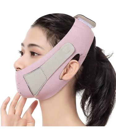 MAGICLULU Slimmer Chin Lift Band V Thin -lifting Artifact Chin Cheek Slim Thin Masseter Chin Peel off Belt Facial Slimming Thin Noodles Pink Care - Buy Online on GoSupps.com