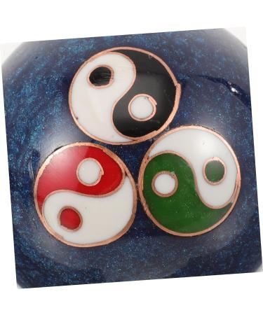 Beaupretty Hand Rolling Massage Balls - Reusable Cloisonne Metal Handbaoding Balls for Relaxation & Stress Relief - Buy Online on GoSupps.com