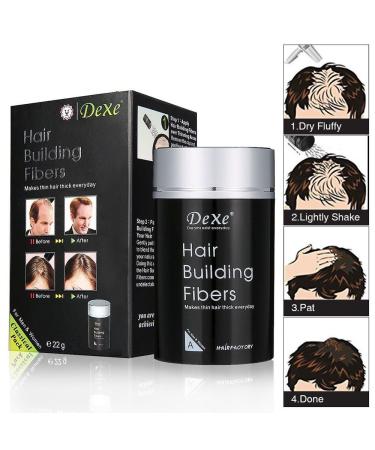 Professional Hair Powder for Volume & Concealment | 22g Black Hair Fibers - Perfect for Hair Sealing - Buy Online on GoSupps.com