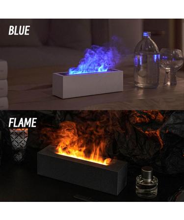 Nordic Flame Essential Oil Diffuser - Large Capacity Aromatherapy Humidifier for Home & Office (Black - Buy Online on GoSupps.com