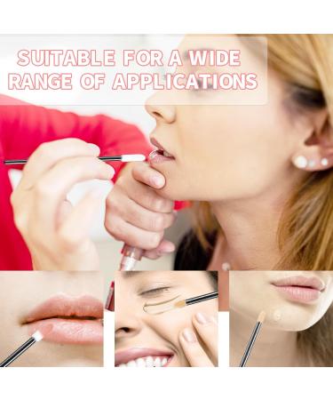 Willight 200 Disposable Lip Brushes - Lip Gloss & Lipstick Applicators - Perfect Makeup Tool Kit (Black) - Buy Online on GoSupps.com