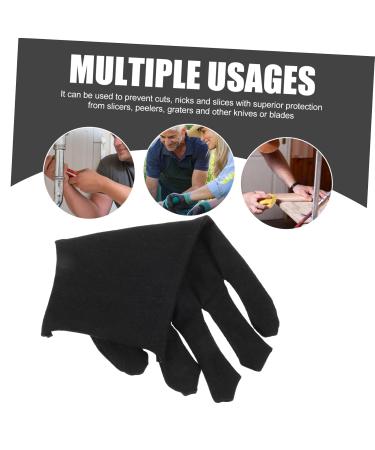 Mikinona 12 Pairs Cotton Gloves Labour Protection Gloves Hand Gloves Comfortable Gloves Working Gloves 21.00X11.00X0.20CM - Buy Online on GoSupps.com