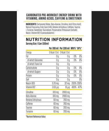 Applied Nutrition ABE Energy + Performance Cans Cloudy Lemonade - 12 x 330 ml. - Buy Online on GoSupps.com