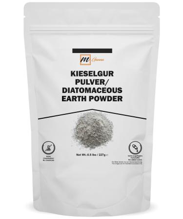 mGanna 100% Natural Diatomaceous Earth Powder for Skin Exfoliation Health and Cosmetic Formulations 227 g