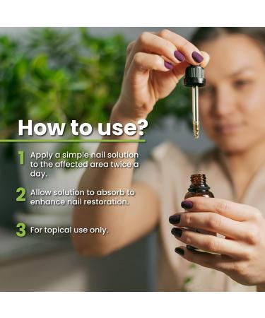 Nourishing Tea Tree and Vitamin E Nail Solution with Keratin - Growth, Strength, Repair, Cuticle Care - Buy Online on GoSupps.com