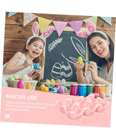 Zerodeko Containers Porcelain Storage Ceramics Pink Organizer Holder Ceramic Refrigerator -grid Container - Buy Online on GoSupps.com