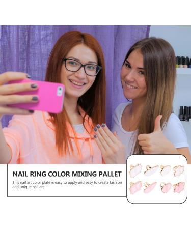 Angoily 8pi ces Palette pour Nail Art Plateau de M lange de Couleurs Plateau Porte-ongles - Buy Online on GoSupps.com