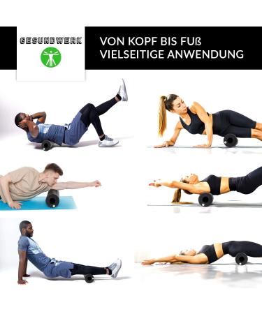 Gesundwerk Fascia Rolls Set - 10-Part Fascia Tools for Back Spine & Neck Massage | International Shipping Available - Buy Online on GoSupps.com