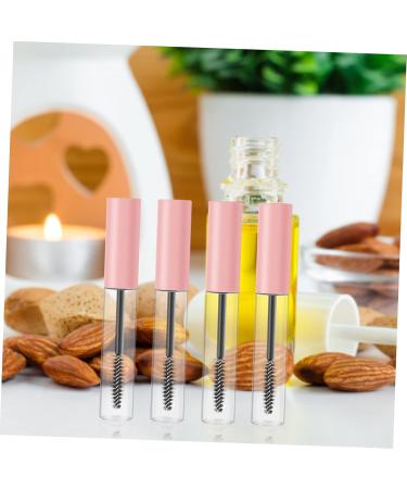 PLAFOPE 50 Pcs Mascara Empty Tube Mini Lipstick Mini Mascara Tubes for Castor Oil Clear Wand Plastic Pink - Buy Online on GoSupps.com
