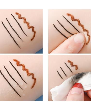 Liquid Eyeliner 1ml Waterproof Smudge Resistant Liquid Eye Liner - Liquid Eyebrow Pencil Longwearing with Slim Tapered Tip Glides on Smoothly Hixip Brown - Buy Online on GoSupps.com