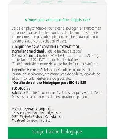A Vogel Organic Menopause Relief - 30 CT | Natural Support for Menopausal Symptoms - Buy Online on GoSupps.com