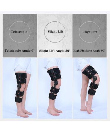 Buy SFKLYU Hinged Knee Brace Unloader Orthopedic Support for Men & Women Adjustable Immobilizer with Side Stabilizers International Shipping Available - Buy Online on GoSupps.com