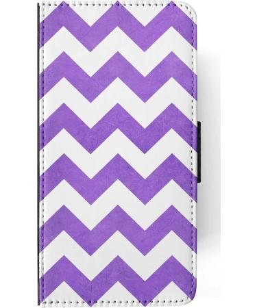 Apple iPhone 14 Plus Case - Zig Zag Pattern in Purple | Stylish & Durable Protection - Buy Online on GoSupps.com