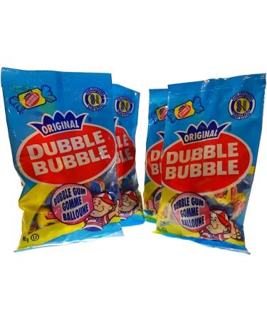 Original Dubble Bubble Bubble Gum - 3oz (90g) (4 Pack) / Gomme Balloune Dubble Bubble 90g (Paquette de 4) - Buy Online on GoSupps.com