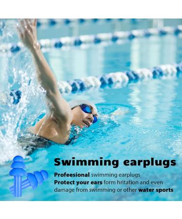 150 Pairs Colorful Silicone Ear Plugs Bulk - Individually Wrapped Noise Cancelling Earplugs for Sleeping, Swimming, Snoring - Reusable & Soft - Includes Carry Case - Buy Online on GoSupps.com