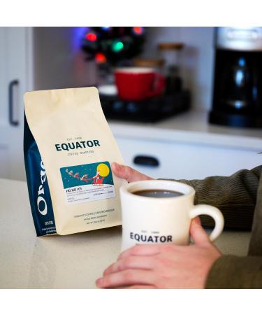 Equator Coffee Roasters Ho Ho Jo Holiday Blend Limited Edition Festive Coffee Perfect Holiday Roast with Rich Flavor Notes of Cocoa & Warm Spices Ideal Christmas Coffee Ho Ho Jo! Holiday Blend 908 g (Pack of 1) - Buy Online on GoSupps.com