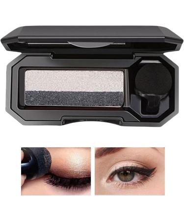 Eyeshadow Palette For Women | Gradient Pigment Eye Shadow Palette With Air Cushion - Glitter Makeup Palette Blendable Bright Makeup Palette Waterproof Eye Shadow Professional Beauty Eye Hersil Classic Black and White - Buy Online on GoSupps.com