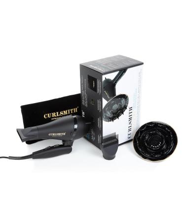 Buy Curlsmith Defrizzion Travel Hair Dryer - Perfect for Curly Hair Reduces Frizz 3 Speeds & Heat Settings Infrared Ceramic Technology - Buy Online on GoSupps.com