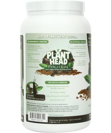 Buy Genceutic Naturals Vegan Protein Powder - Chocolate, 1.8 lbs | Plant-Based Supplement - Buy Online on GoSupps.com
