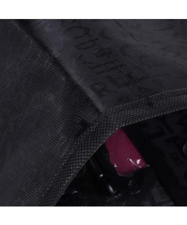 Multifunctional Makeup Brush Pocket - Black Cosmetic Bag with 4 Storage Compartments for Organizers & Brushes | 25 x 13 cm - Buy Online on GoSupps.com