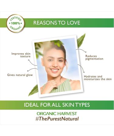 Organic Harvest Vitamin A Face Toner with Broccoli & Aloe Vera Ideal for Dry Skin Anti-Ageing Reduces Wrinkles for Women & Girls 100% Organic Paraben & Sulphate Free 100ml - Buy Online on GoSupps.com