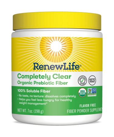 Renew Life Completely Clear Organic Prebiotic Fiber 7 oz (198 g)