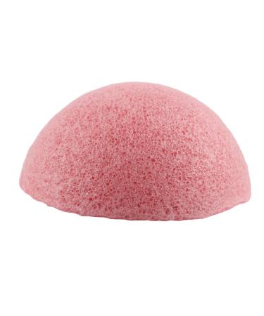Konjac Fiber Face Wash Sponge Hemispherical Gentle Exfoliator Control Oiliness Cleanse Sponge Puff Exfoliator Tools for Oily Combination Skin or Sensitive Skin