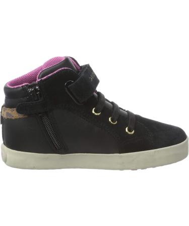 Geox Women's B Kilwi Girl F Sneaker - Black | Size 5 UK - Buy Online on GoSupps.com