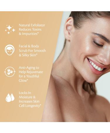 Arabica Coffee Body Scrub with Collagen & Stem Cell | Exfoliating Scrubber by M3 Naturals | 2 Pack Coffee Scrub - Buy Online on GoSupps.com