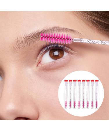 Shop Minkissy 8Pcs Diamond Mascara Brush & Tubes - Disposable Eyelash Care & Crystal Magic Wands for Perfect Lashes - Buy Online on GoSupps.com