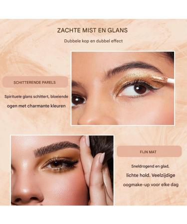 Liquid Eyeshadow Makeup Doublesided Highly Pigmented 6Piece Eye Beauty Cosmetics Liquid Eyeshadow For Women Girls Beginners Daily Travel Dating Party Commuting Sofa - Buy Online on GoSupps.com