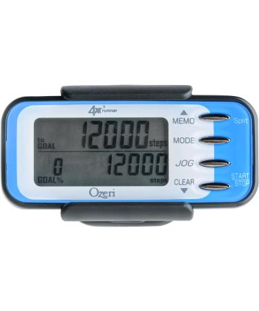 Ozeri 4x3runner Pocket 3D Pedometer and Activity Tracker with Dual Walking & Running Mode Technology - Buy Online on GoSupps.com