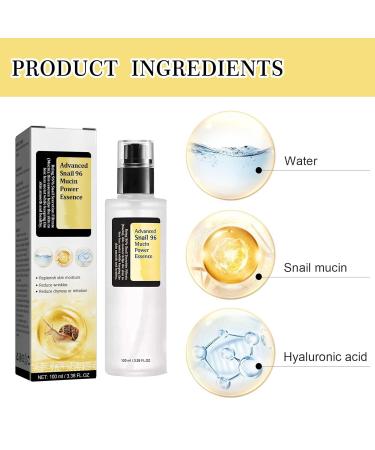 Advanced Snail Mucin Serum & Moisturizers | Peptide Eye Cream for Dry/Sensitive Skin | Premium Snail Essence Skincare - Buy Online on GoSupps.com
