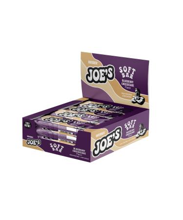 Weider Joe's Soft Bar delicious protein bar with extra soft protein core delicious caramel layer and tender milk chocolate coating sugar arm blueberry cheesecake storage box 12 x 50g