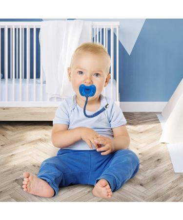 Xixkolyu Pacifier Clip Set for Boys & Girls - 6 Pack Handmade Braided Baby Pacifier Holder Leash | Fits All Pacifiers & Teething Toys | Perfect Modern Unisex Baby Gift - Buy Online on GoSupps.com