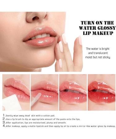 Grgow 2Pc Lip Extreme Volume Plumping Lip Maximizer Serum Lip Maximizer Balm Plumper Clair Baume L vres Repulpant Traitement limine La S cheresse Rides Am liore La Brillance Rebondie - Buy Online on GoSupps.com