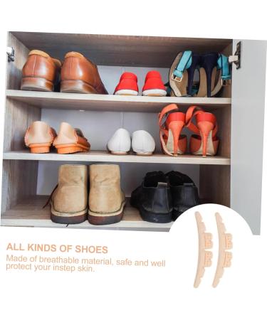 Shop Beaupretty 5 Pairs Invisible Post Shoe Pads - Silicone Heel Grips & Cushion Insoles for Men & Women High Heels - Black & Beige - Buy Online on GoSupps.com