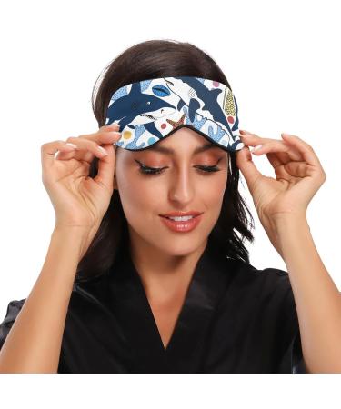 Haskirky Light Blocking Eye Mask for Deep Sleep | Adjustable, Breathable, & Comfortable | Ideal for Travel, Yoga, and Meditation | Men and Women - Buy Online on GoSupps.com